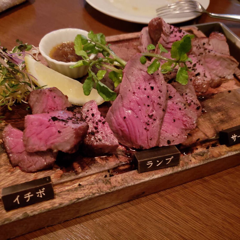 牛だけ集めた盛り合わせ(マーサーブランチ ギンザテラス)