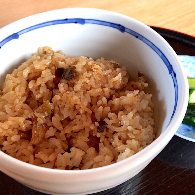 鮎ご飯(小国川観光 )