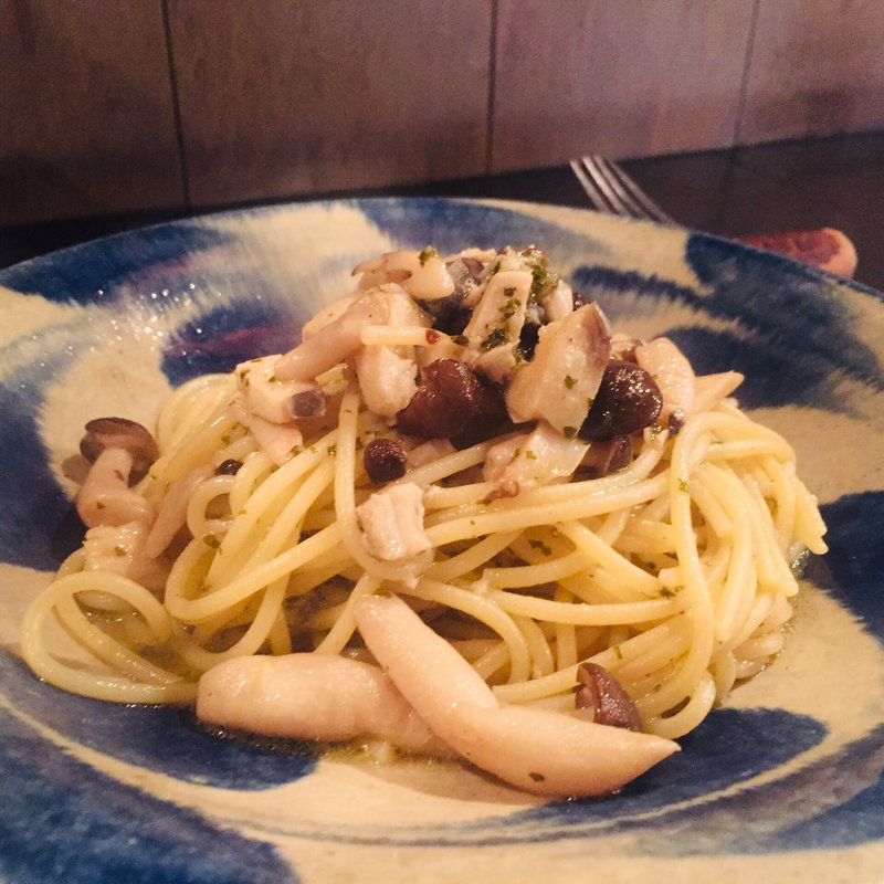 鰆としめじのスパゲッティ(Sante （サンテ）)