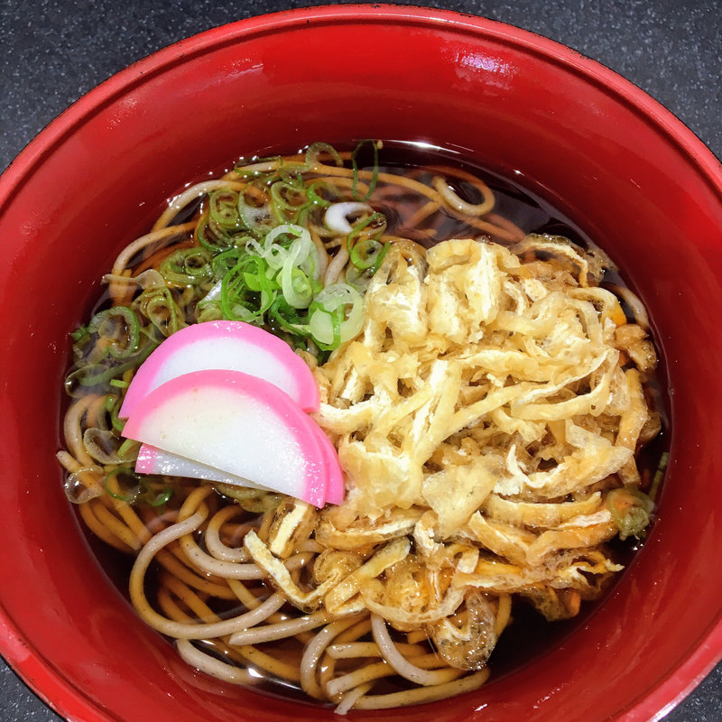 そば(壺屋 JR豊橋駅構内 中央売店)