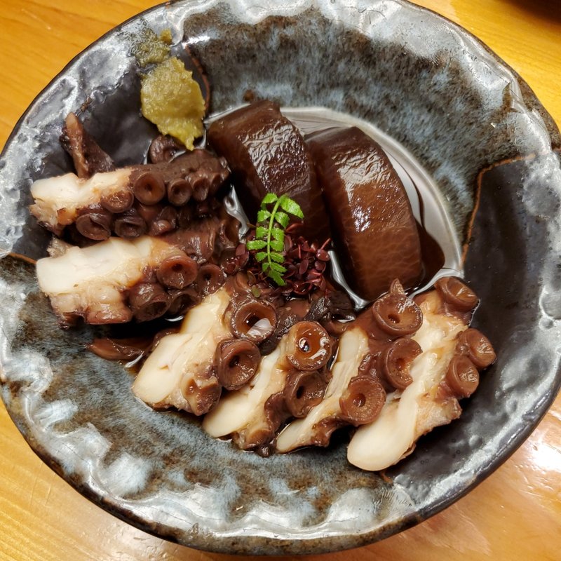 たこの柔らか煮(鮨　しらはた )