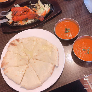 チーズナンセット(ロサンアジアンキッチン)