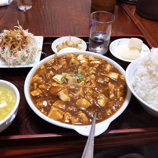 麻婆豆腐定食(満漢福 )