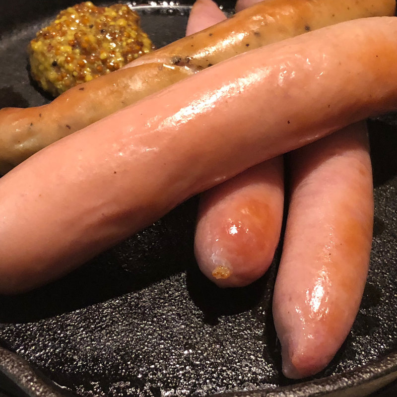 ソーセージ盛り合わ(小江戸黒豚 大野農場 御食事処)