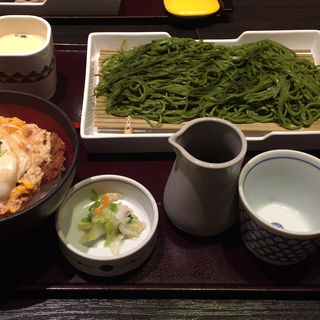 ヒレカツ丼と茶蕎麦(無添くら寿司 春日野道店 )