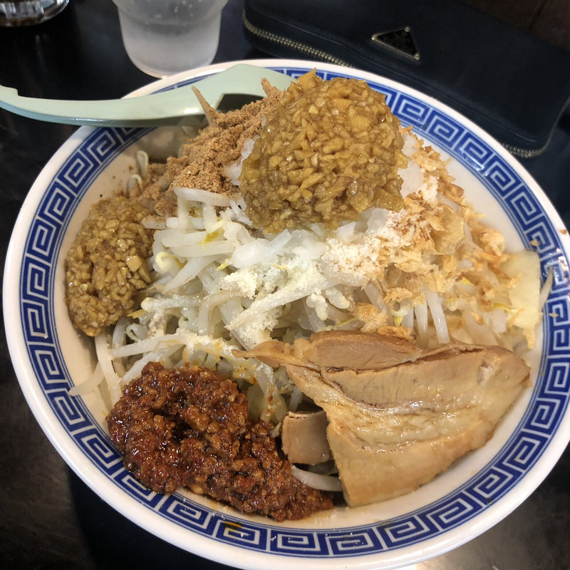 まぜそば(らーめん雅狼)