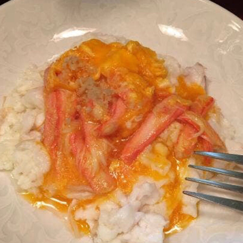 白身魚と卵白のふわふわ炒め(北京遊膳 （ペキンユウゼン）)