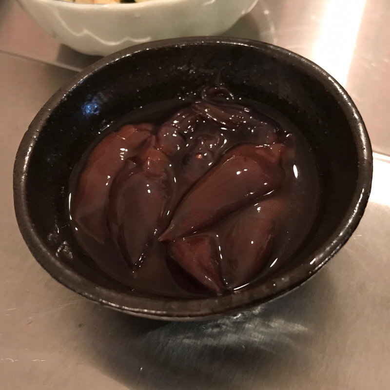 ホタルイカ沖漬け(お酒や とほにほ)