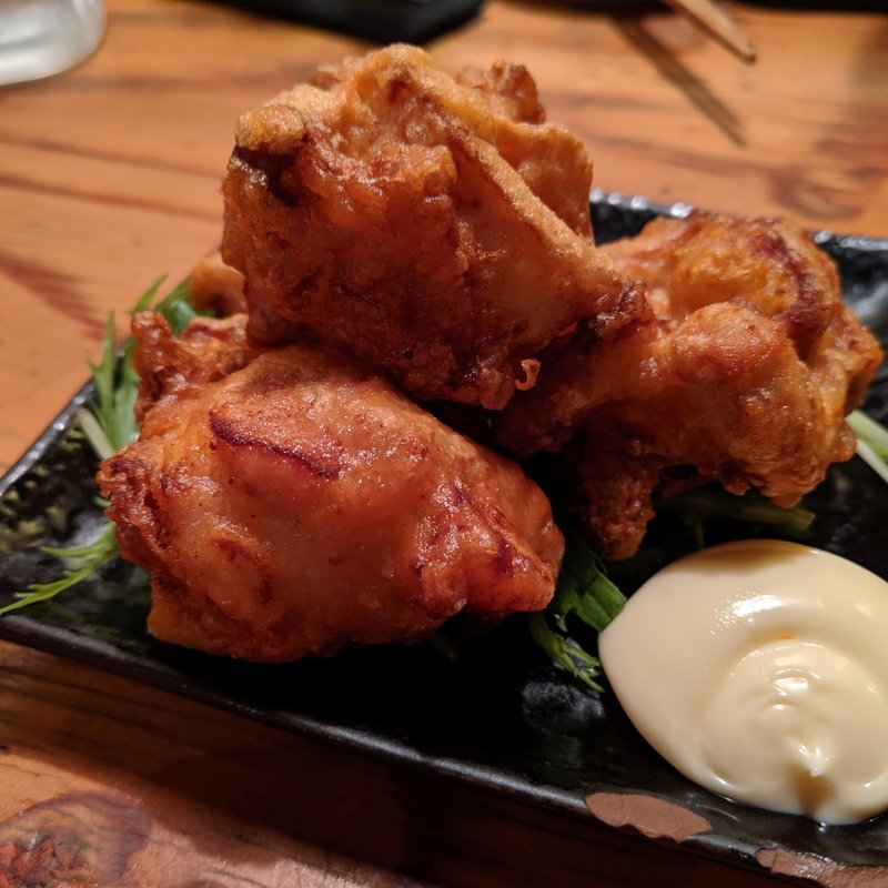 鶏唐揚(立ち飲み ますらお)