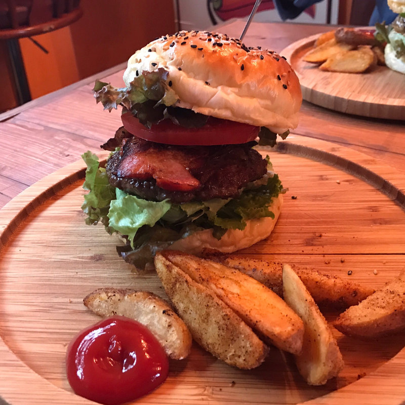 B.L.Tバーガーセット(HaP CAFE&BAR)