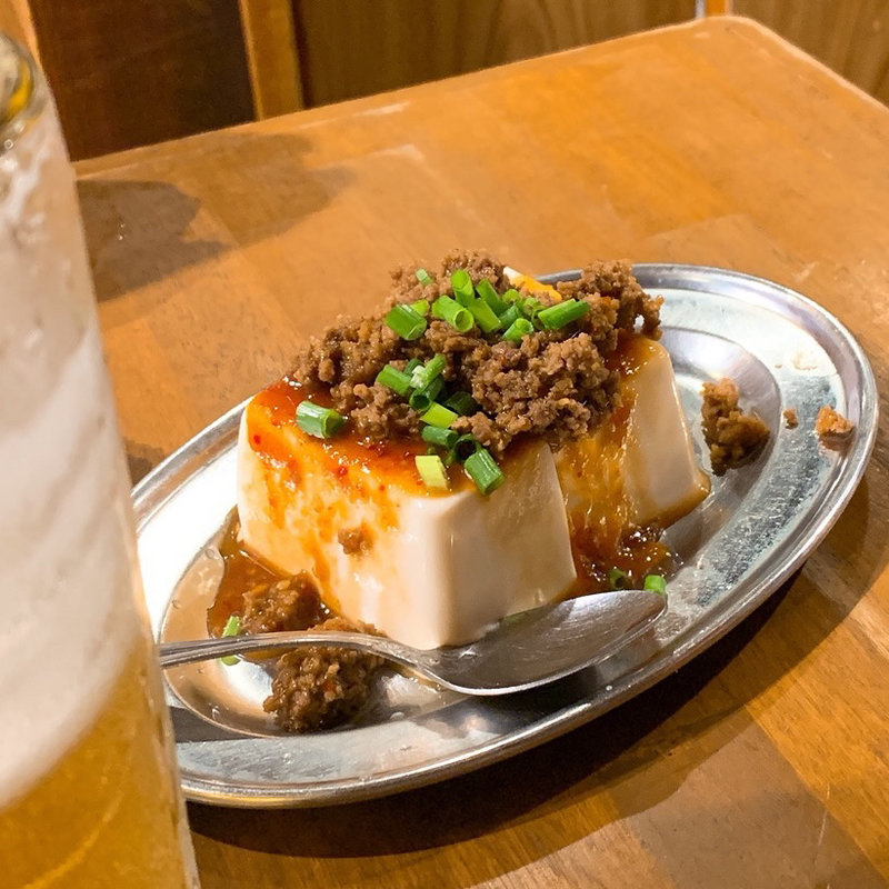 麻婆冷奴(大井町 牛タンいろ葉)