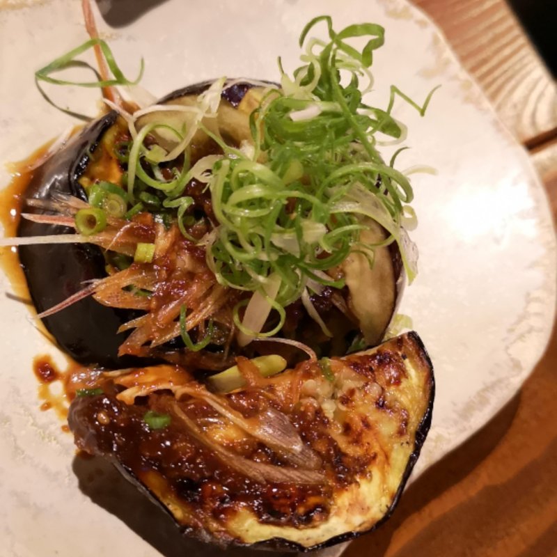 丸茄子の焼き田楽(Akatsuki no Kura（アカツキノクラ）)