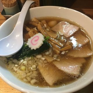 中華そば(銀座 朧月 （おぼろづき）)