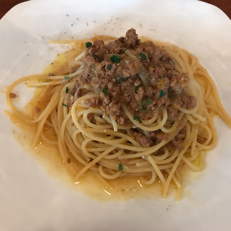 豚のラグーオレンジソース(吉祥寺 ザ パッション)