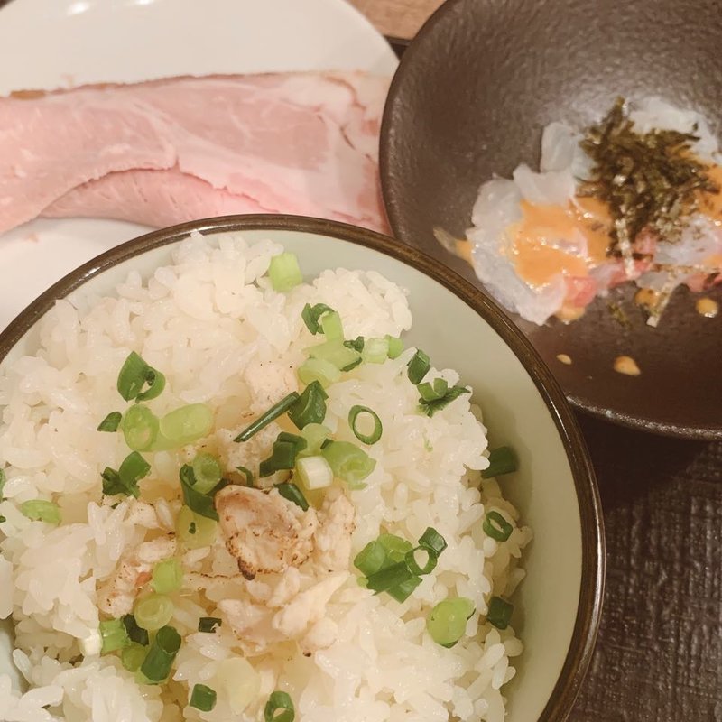 お茶漬けセット(鯛らぁめん 狐狸丸)