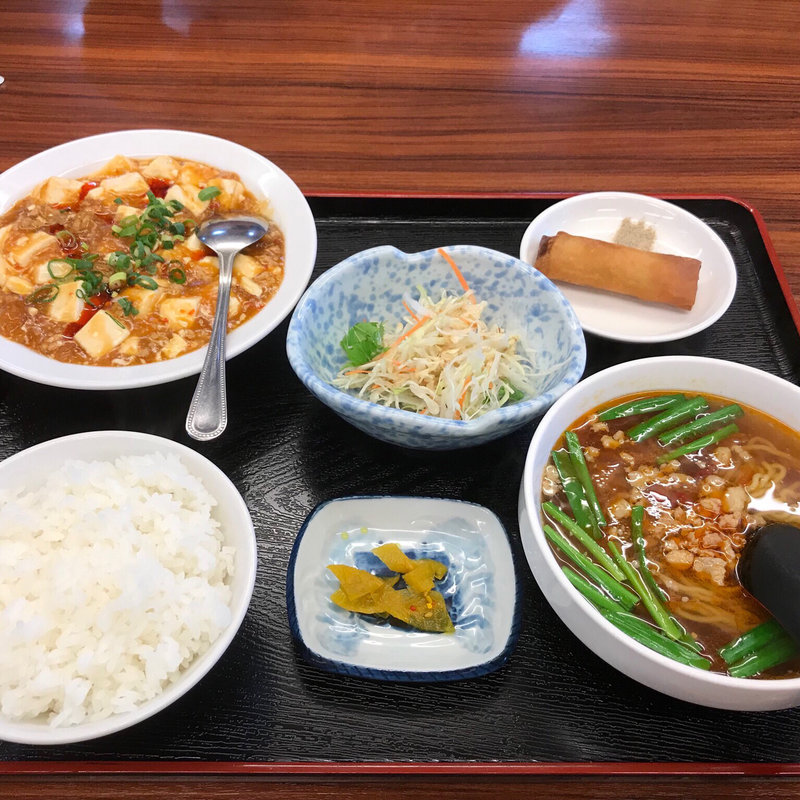 麻婆豆腐ランチ(龍祥 尾上町安田店)