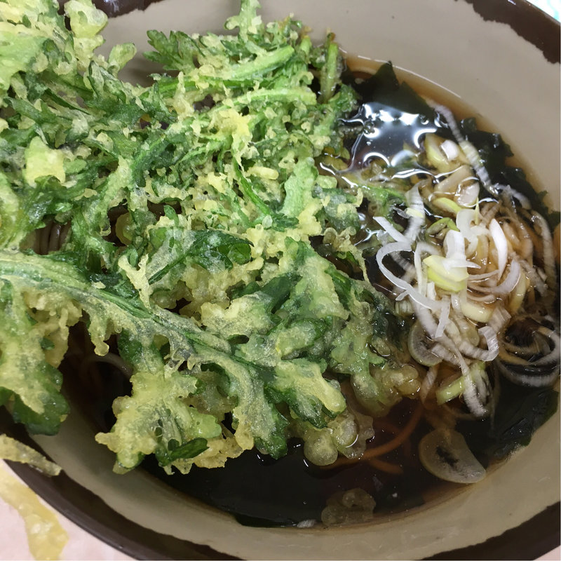 春菊そば(金亀)