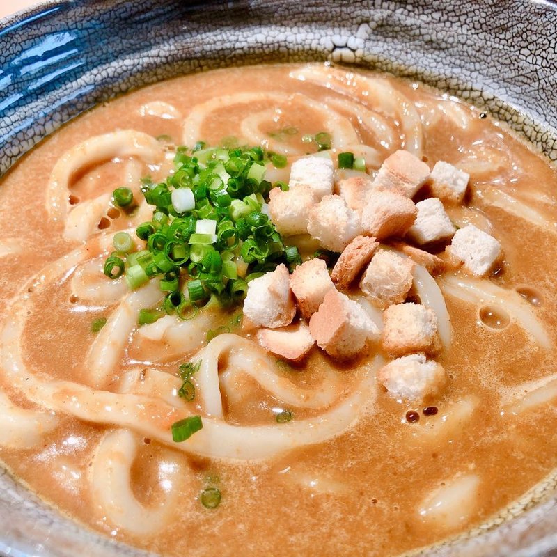 カレーうどん(手打ちうどん 円清)