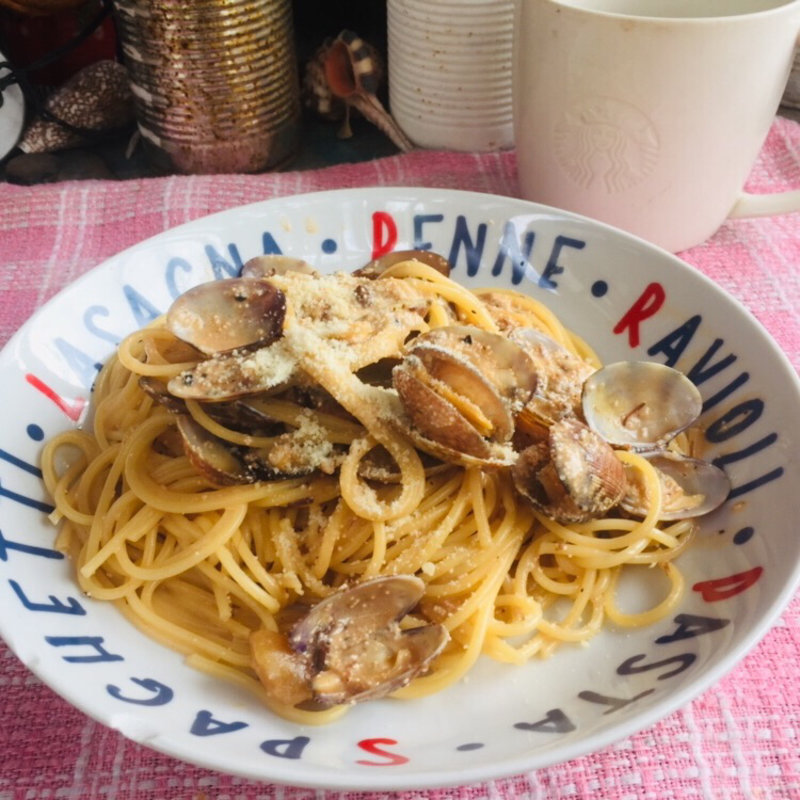 あさり明太子 クリームパスタ(BOXX Coffee & X-presso)