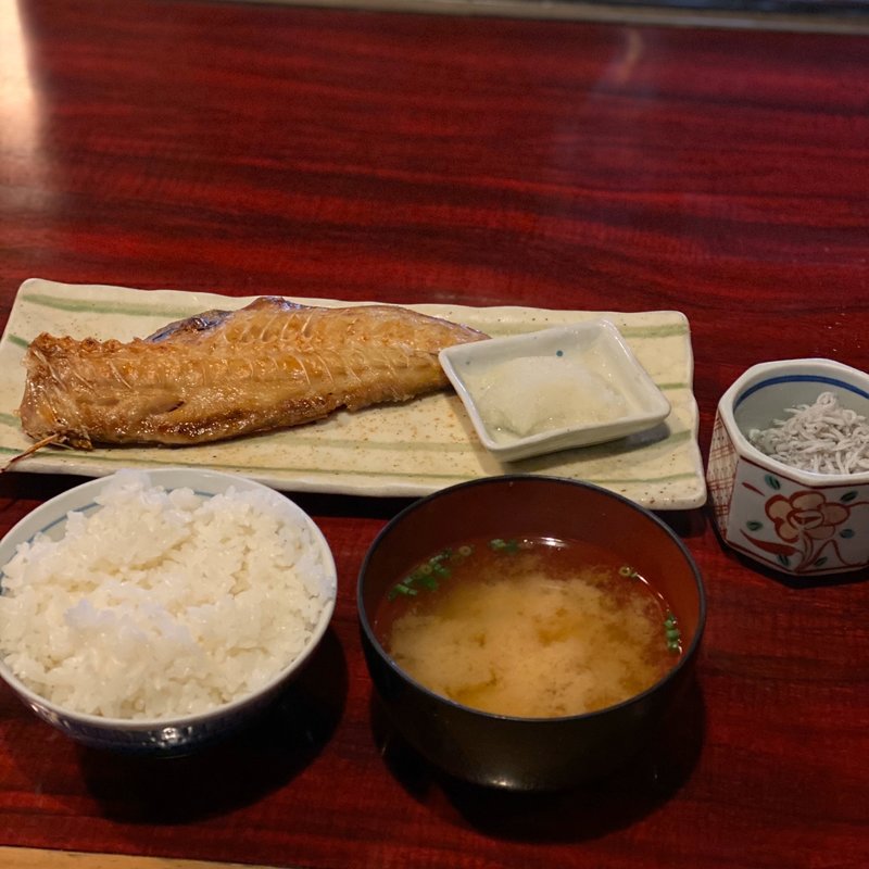 焼魚あこうだい(陸蒸気)