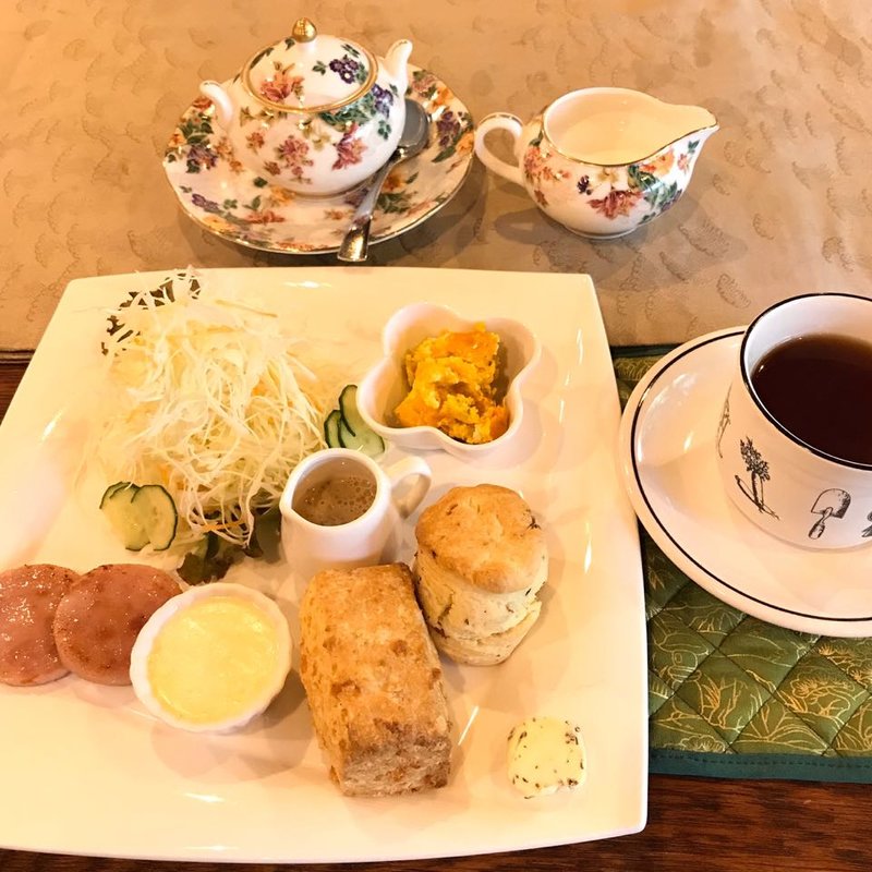 スコーンランチ(文禄堤薩摩英国館)