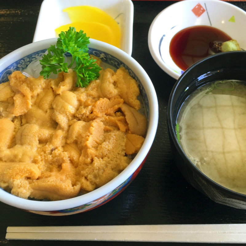 ミニ生うに丼(みさき)
