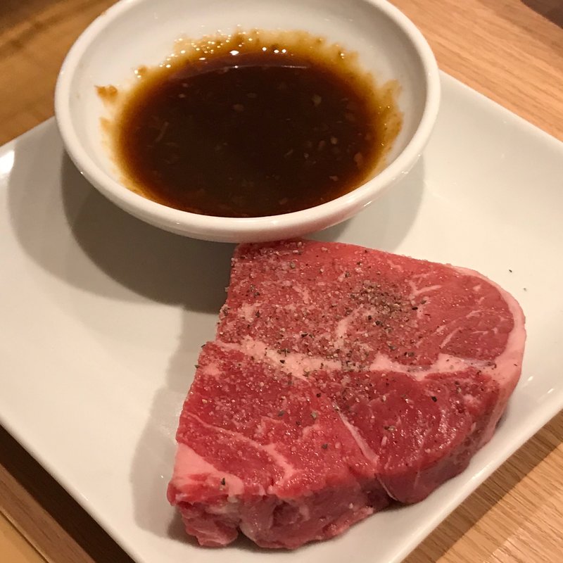 上ロースステーキ(あぶりや 鶴橋駅前店)