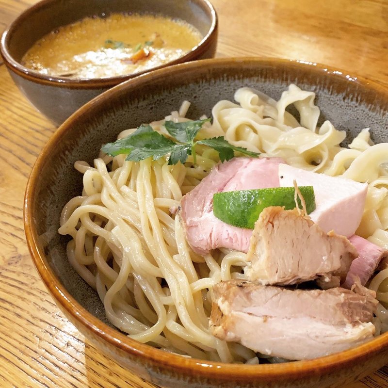 オマール海老つけ麺(海老丸らーめん)