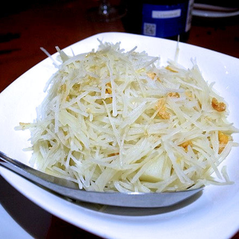 ジャガイモの細切り炒め(蜃気楼)