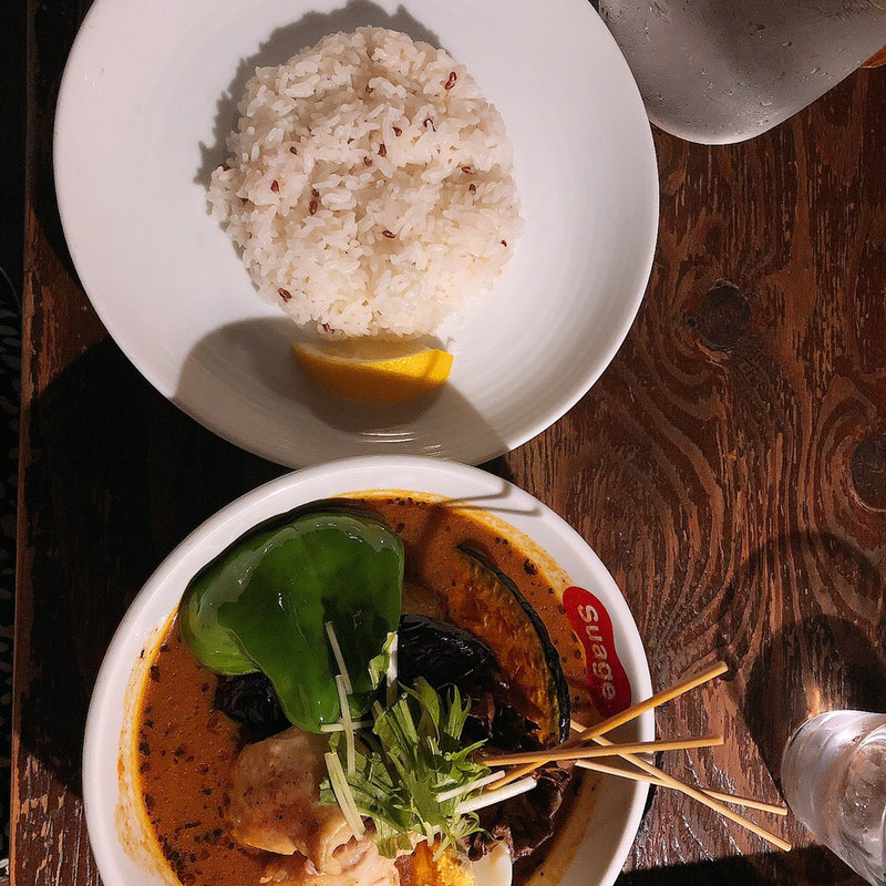 野菜カレー(スープカレー スアゲ2 （スープカレー Suage2）)