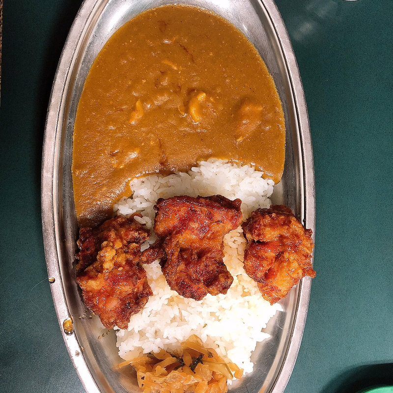 チャイニーズチキンカレー(ラッキーピエロ 昭和店)