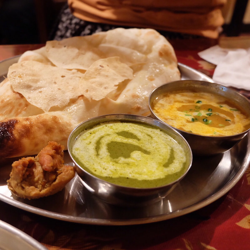 ホリデーランチAセット(スパイスマジック カルカッタ 本店)