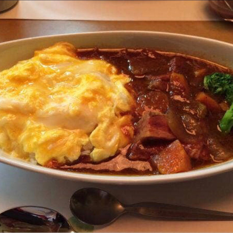 ビーフシチューオム丼(榮太樓總本鋪 日本橋本店)