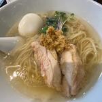 塩生姜らー麺(塩生姜らー麺専門店MANNISH 淡路町本店)