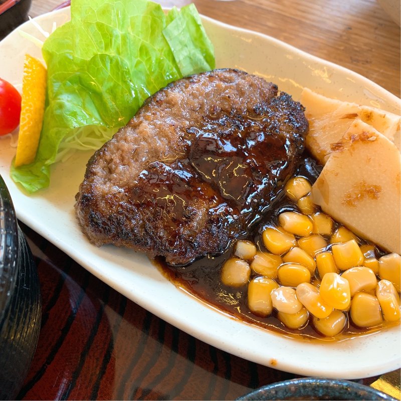 ハンバーグ(美食や やま信 )