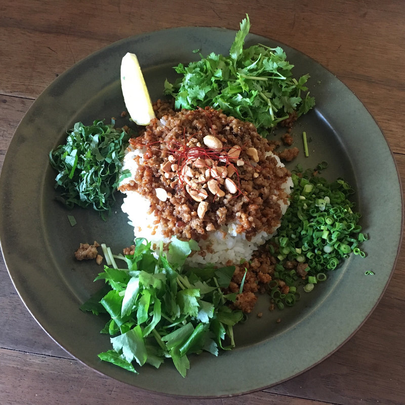 エスニックそぼろカリー(OXYMORON北浜)