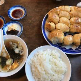 餃子定食(ホワイト餃子 柏店)