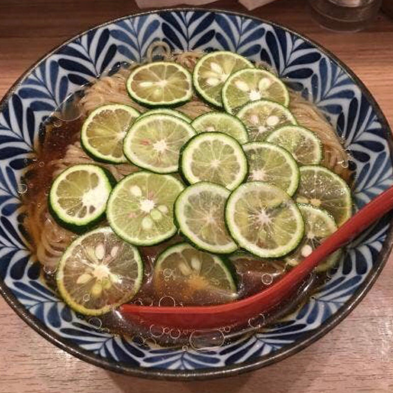 神山すだちの冷かけ(ソラノイロNIPPON)