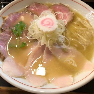 鰹香る鶏塩白湯　特上(namaiki noodles)