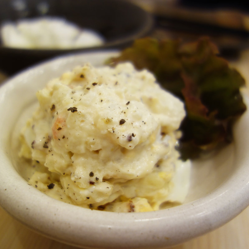 自家製ポテトサラダ(大衆酒場 万祭)