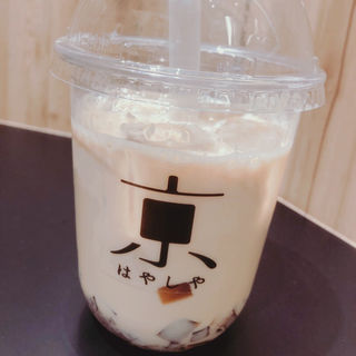 和ピオカ白桃ほうじ茶ミルク(京はやしや  ラゾーナ川崎店)