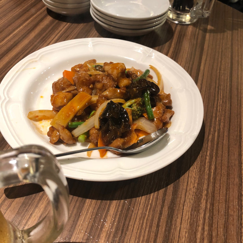 鶏肉のピリ辛みそ炒め(東京餃子軒)