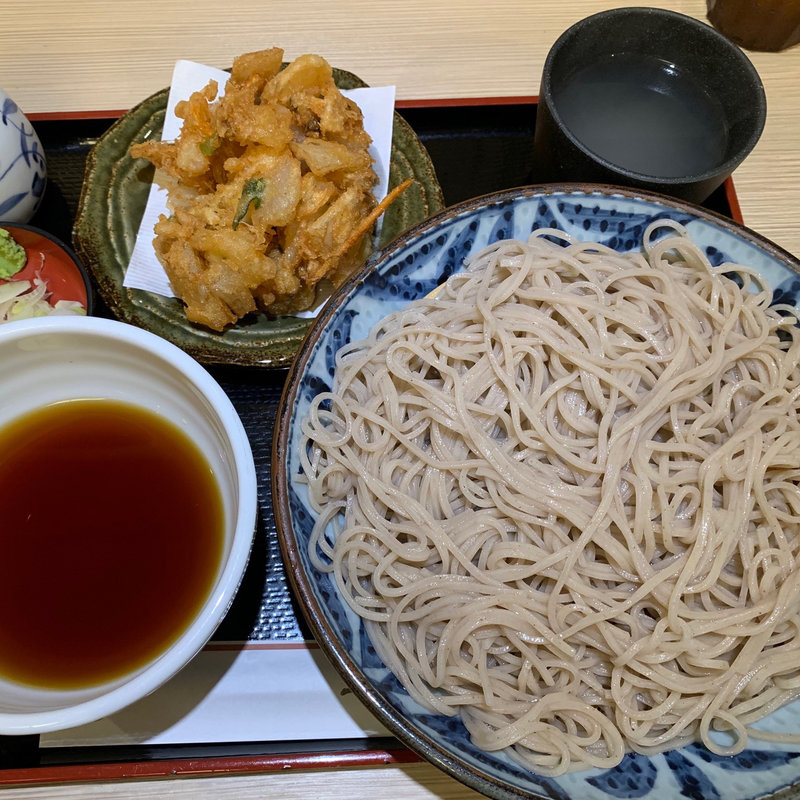 野菜かき揚げ天そば(四谷　政吉 （ 【旧店名】政吉そば）)