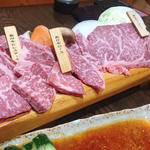 あか牛盛り合わせ