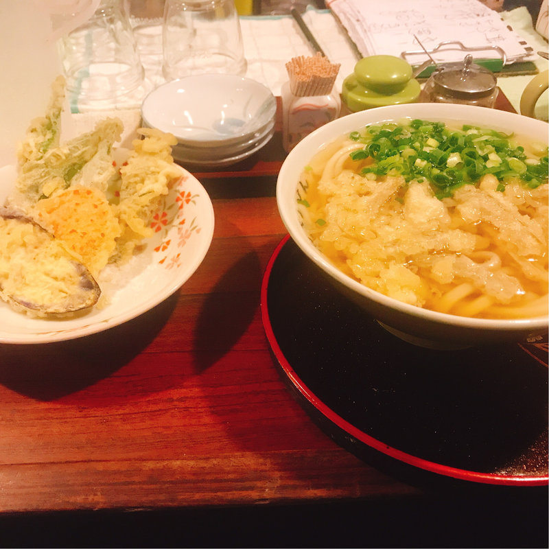 天ぷらうどん(松原うどん )