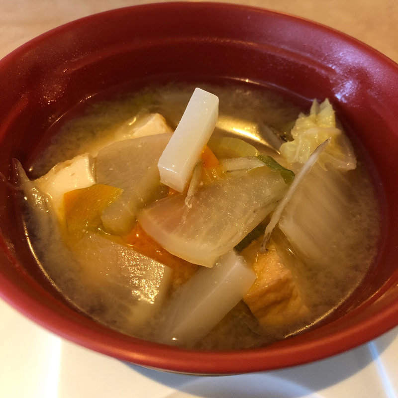 けんちん汁(ソーレ・イン・ホテルズ )