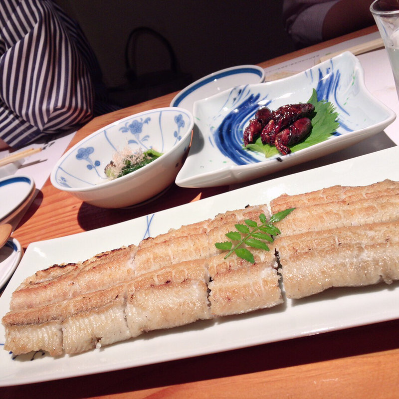 うなぎ白焼き 単品(うなぎ処 山道)