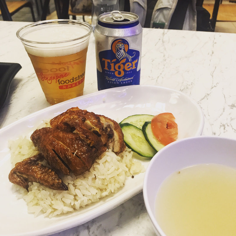 Roasted chicken rice(The CHICKENSTALL)