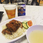 Roasted chicken rice