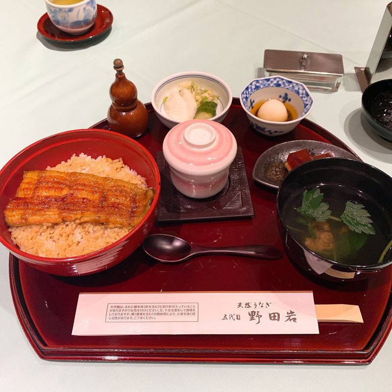 うな丼(野田岩 日本橋高島屋特別食堂)